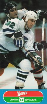 1985-86 Junior Whalers/Wendy's Hartford Whalers #NNO Torrie Robertson Front