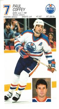 1986-87 Edmonton Oilers #NNO Paul Coffey Front