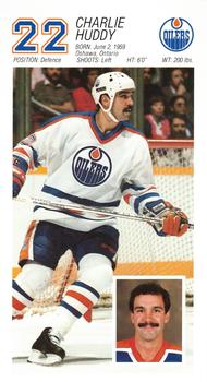 1986-87 Edmonton Oilers #NNO Charlie Huddy Front