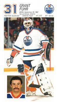 1986-87 Edmonton Oilers #NNO Grant Fuhr Front