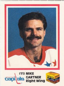 1986-87 Kodak Washington Capitals #NNO Mike Gartner Front