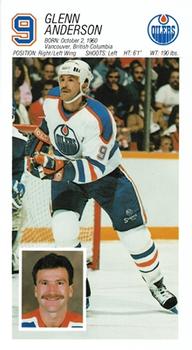 1987-88 Edmonton Oilers #NNO Glenn Anderson Front