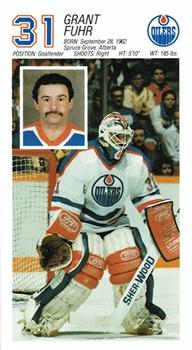1987-88 Edmonton Oilers #NNO Grant Fuhr Front