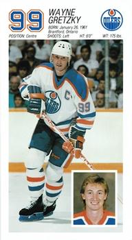 1987-88 Edmonton Oilers #NNO Wayne Gretzky Front