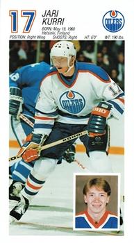 1987-88 Edmonton Oilers #NNO Jari Kurri Front