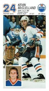 1987-88 Edmonton Oilers #NNO Kevin McClelland Front