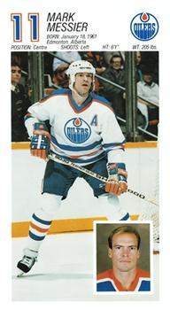 1987-88 Edmonton Oilers #NNO Mark Messier Front