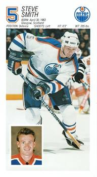 1987-88 Edmonton Oilers #NNO Steve Smith Front