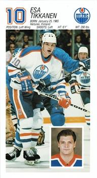 1987-88 Edmonton Oilers #NNO Esa Tikkanen Front