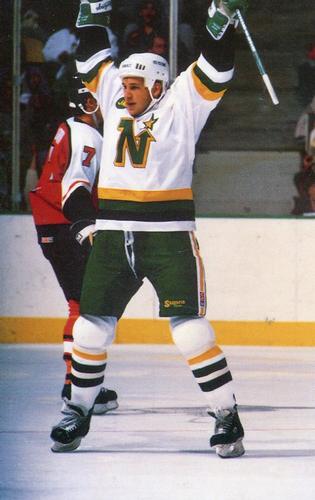 1987-88 Minnesota North Stars Postcards #NNO Dave Archibald Front