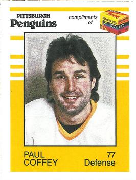 1987-88 Kodak Pittsburgh Penguins #NNO Paul Coffey Front
