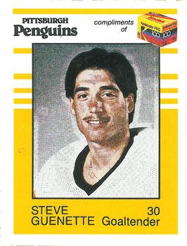 1987-88 Kodak Pittsburgh Penguins #NNO Steve Guenette Front