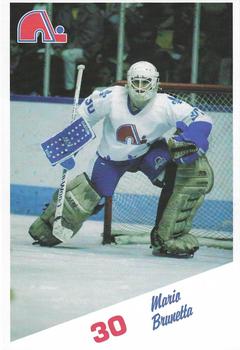 1987-88 Quebec Nordiques #NNO Mario Brunetta Front