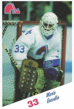 1987-88 Quebec Nordiques #NNO Mario Gosselin Front