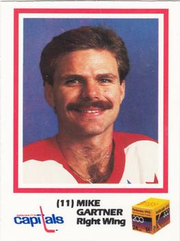 1987-88 Kodak Washington Capitals #NNO Mike Gartner Front