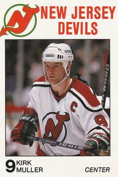 1988-89 Carretta New Jersey Devils #NNO Kirk Muller Front