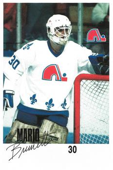 1988-89 Quebec Nordiques #NNO Mario Brunetta Front