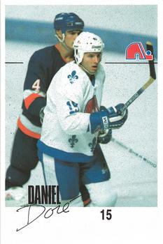 1988-89 Quebec Nordiques #NNO Daniel Dore Front