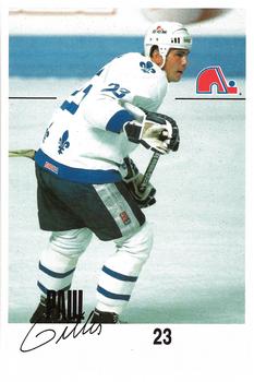1988-89 Quebec Nordiques #NNO Paul Gillis Front