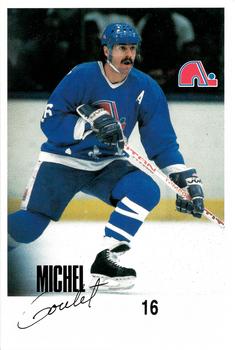 1988-89 Quebec Nordiques #NNO Michel Goulet Front
