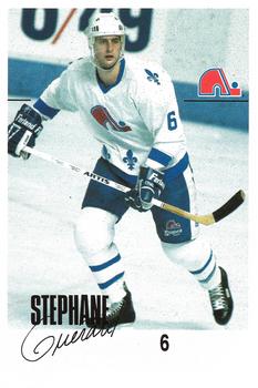 1988-89 Quebec Nordiques #NNO Stephane Guerard Front