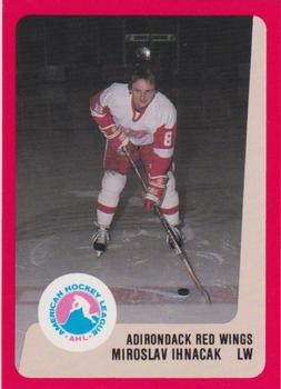 1988-89 ProCards Adirondack Red Wings (AHL) #NNO Miroslav Ihnacak Front