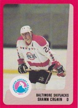 1988-89 ProCards Baltimore Skipjacks (AHL) #NNO Shawn Cronin Front