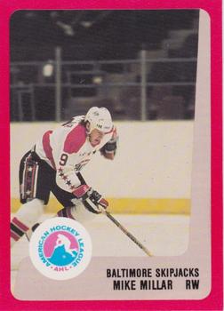 1988-89 ProCards Baltimore Skipjacks (AHL) #NNO Mike Millar Front