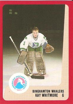 1988-89 ProCards Binghamton Whalers (AHL) #NNO Kay Whitmore Front