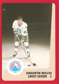 1988-89 ProCards Binghamton Whalers (AHL) #NNO Lindsay Carson Front