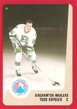 1988-89 ProCards Binghamton Whalers (AHL) #NNO Todd Krygier Front