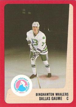 1988-89 ProCards Binghamton Whalers (AHL) #NNO Dallas Gaume Front