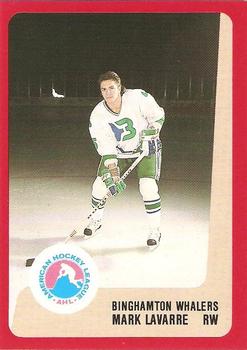 1988-89 ProCards Binghamton Whalers (AHL) #NNO Mark LaVarre Front