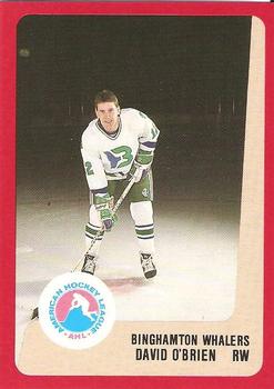 1988-89 ProCards Binghamton Whalers (AHL) #NNO David O'Brien Front