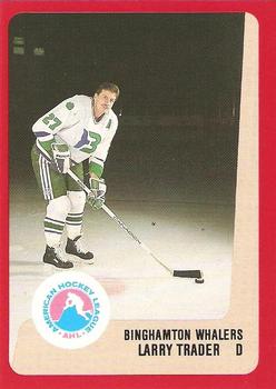 1988-89 ProCards Binghamton Whalers (AHL) #NNO Larry Trader Front