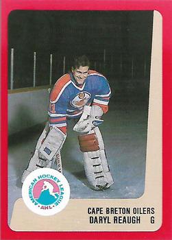 1988-89 ProCards Cape Breton Oilers (AHL) #NNO Daryl Reaugh Front