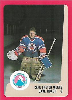 1988-89 ProCards Cape Breton Oilers (AHL) #NNO Dave Roach Front
