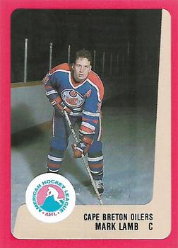 1988-89 ProCards Cape Breton Oilers (AHL) #NNO Mark Lamb Front