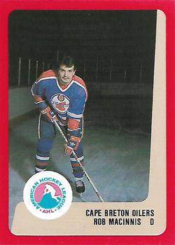 1988-89 ProCards Cape Breton Oilers (AHL) #NNO Rob MacInnis Front