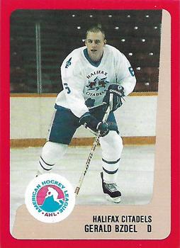1988-89 ProCards Halifax Citadels (AHL) #NNO Gerald Bzdel Front
