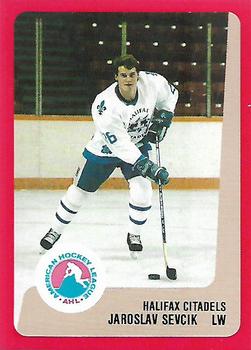 1988-89 ProCards Halifax Citadels (AHL) #NNO Jaroslav Sevcik Front