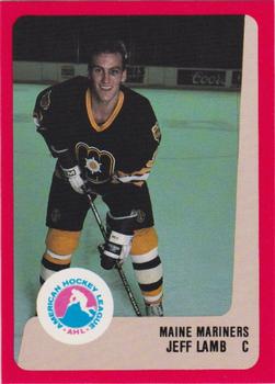 1988-89 ProCards Maine Mariners (AHL) #NNO Jeff Lamb Front