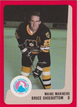 1988-89 ProCards Maine Mariners (AHL) #NNO Bruce Shoebottom Front