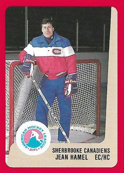 1988-89 ProCards Sherbrooke Canadiens (AHL) #NNO Jean Hamel Front