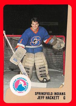 1988-89 ProCards Springfield Indians (AHL) #NNO Jeff Hackett Front