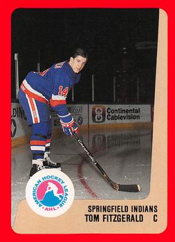 1988-89 ProCards Springfield Indians (AHL) #NNO Tom Fitzgerald Front