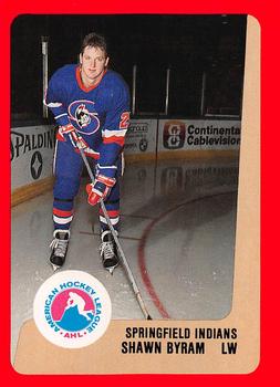 1988-89 ProCards Springfield Indians (AHL) #NNO Shawn Byram Front