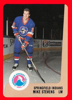 1988-89 ProCards Springfield Indians (AHL) #NNO Mike Stevens Front