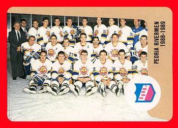 1988-89 ProCards Peoria Rivermen (IHL) #NNO Peoria Rivermen Front