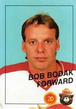 1988-89 Salt Lake Golden Eagles (IHL) Smokey #23 Bob Bodak Front